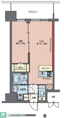 プレジオ川口の物件間取画像